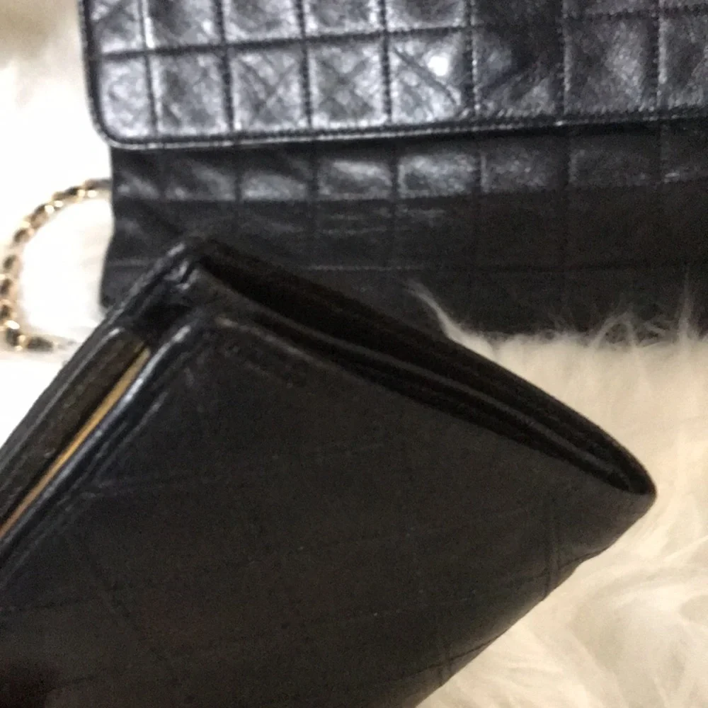 Wild stitch Chanel kids wallet lamb skin - Picture 13 of 14